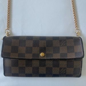 Louis Vuitton Wallet with Chain